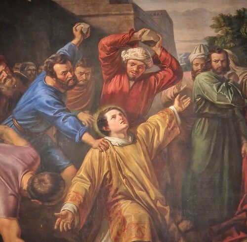 Die Steinigung des Stephanus